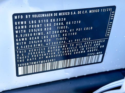 New 2026 Volkswagen Tiguan SE R-Line image 26