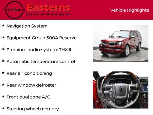 Used 2016 Lincoln Navigator Reserve AWD/4WD image 11