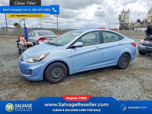 Used 2014 Hyundai Accent GLS FWD image 1