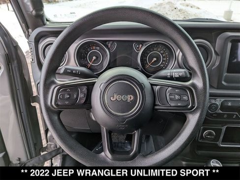 Used 2022 Jeep Wrangler Unlimited Sport image 23