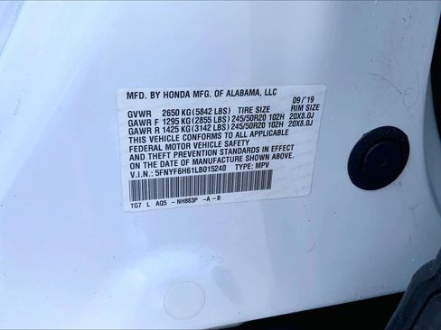 Used 2020 Honda Pilot Touring image 34