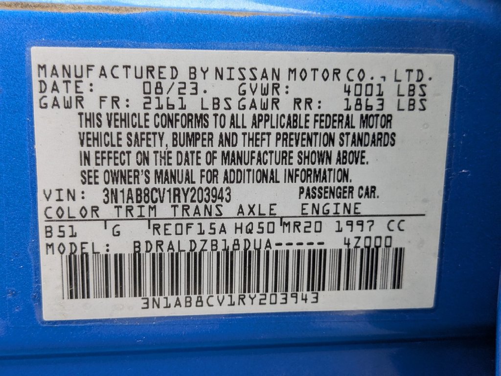 Used 2024 Nissan Sentra SV FWD image 26
