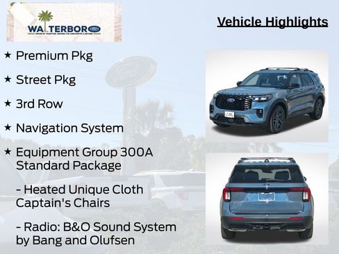 New 2026 Ford Explorer ST-Line w/ ST-Line Street Pack image 5