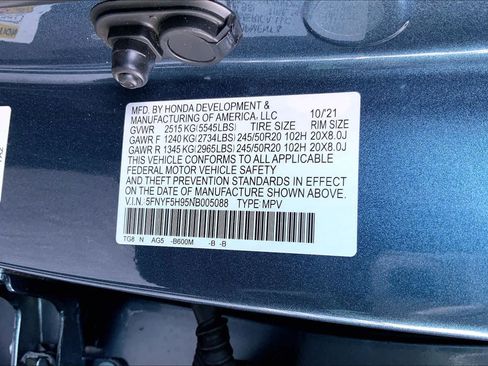 Used 2022 Honda Pilot Touring image 34
