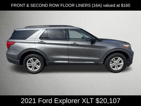 Used 2021 Ford Explorer XLT AWD/4WD image 2