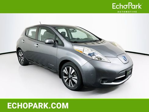 Used 2015 Nissan Leaf SL FWD image 1