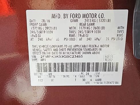 Used 2016 Ford Edge Titanium w/ Technology Package image 35