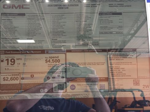 New 2026 GMC Canyon Elevation image 36