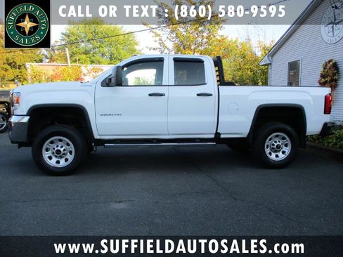 Used 2016 GMC Sierra 2500 4x4 Double Cab w/ Snow Plow Prep Package image 1