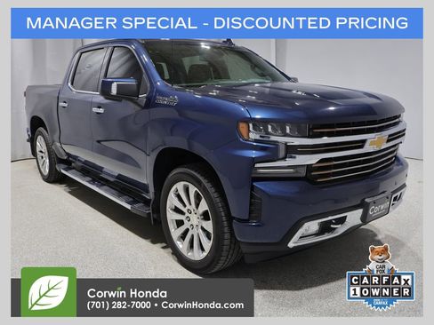 Used 2020 Chevrolet Silverado 1500 High Country w/ Trailer Camera Package AWD/4WD image 1