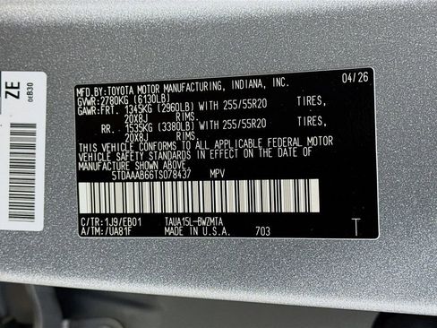 New 2026 Lexus TX 350 AWD image 24