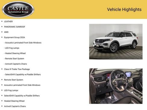 Used 2021 Ford Explorer XLT w/ Equipment Group 202A image 3