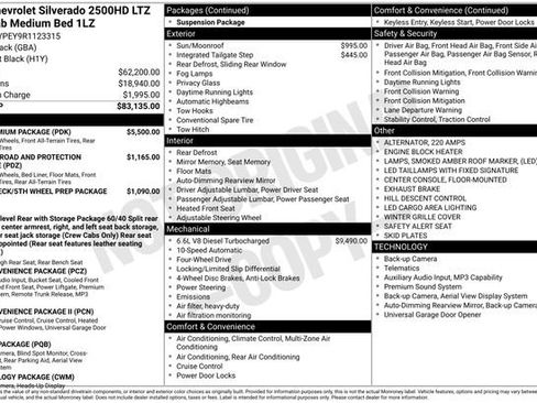 Used 2024 Chevrolet Silverado 2500 LTZ w/ LTZ Premium Package AWD/4WD image 38