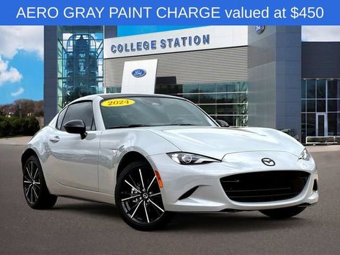 Used 2024 MAZDA MX-5 Miata RF Grand Touring w/ Weather Package image 1