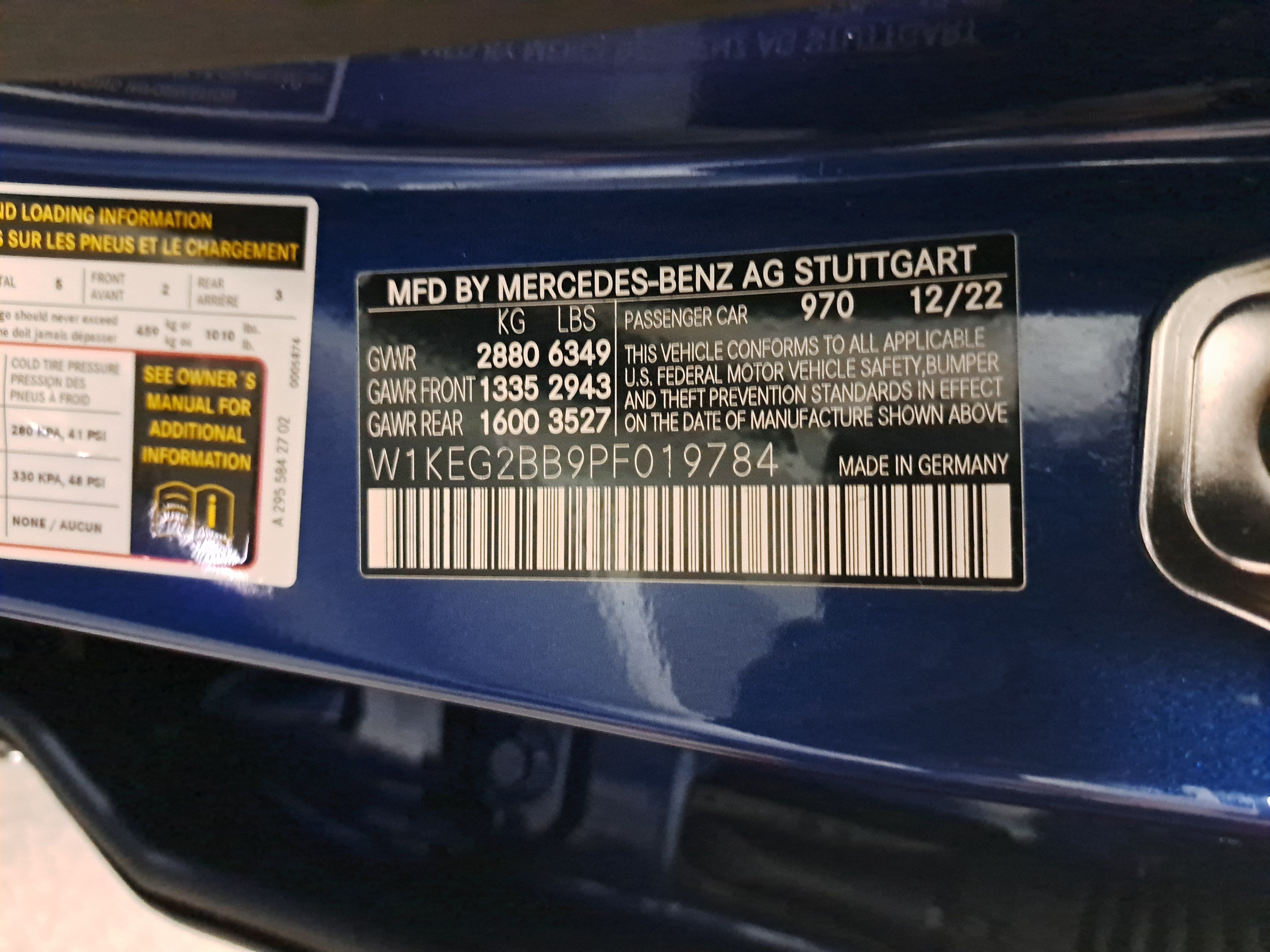 Certified 2023 Mercedes-Benz EQE 350+ Sedan image 38