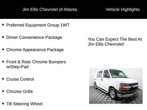 Used 2018 Chevrolet Express 2500 Work Van w/ Driver Convenience Package image 5