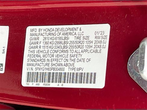 Used 2023 Honda Pilot Elite image 35