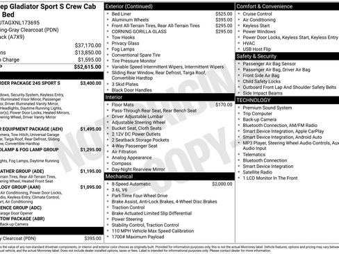 Used 2022 Jeep Gladiator Sport AWD/4WD image 17