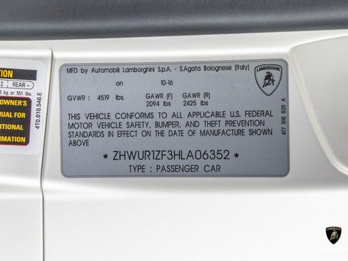 Used 2017 Lamborghini Huracan LP 610-4 image 60