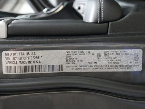 New 2026 Jeep Grand Cherokee Limited w/ Luxury Tech Group II AWD/4WD image 24