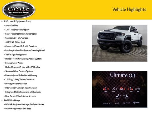 Used 2025 RAM 1500 RHO w/ RHO Level 1 Equipment Group image 12