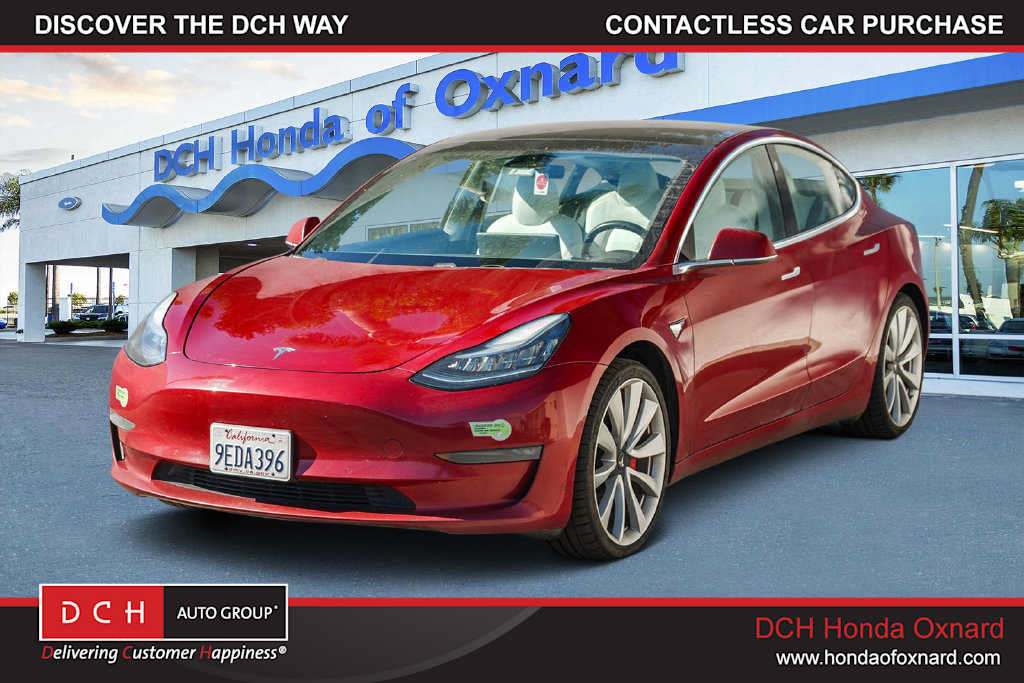 Used 2019 Tesla Model 3 Performance AWD/4WD image 1