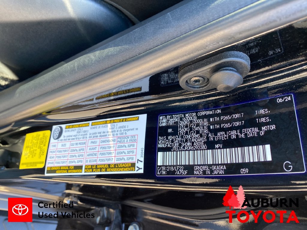 Certified 2024 Toyota 4Runner TRD Pro AWD/4WD image 25