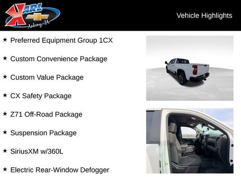 Certified 2024 Chevrolet Silverado 2500 Custom w/ Custom Value Package image 2