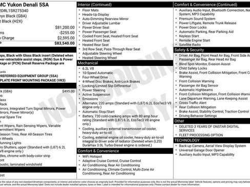Used 2025 GMC Yukon Denali AWD/4WD image 34