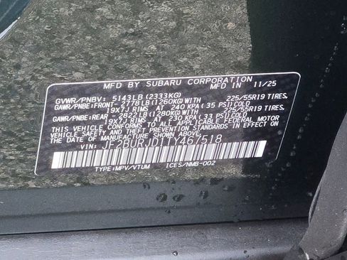 New 2026 Subaru Outback Touring XT AWD/4WD image 23