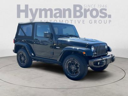 Used 2016 Jeep Wrangler Sahara