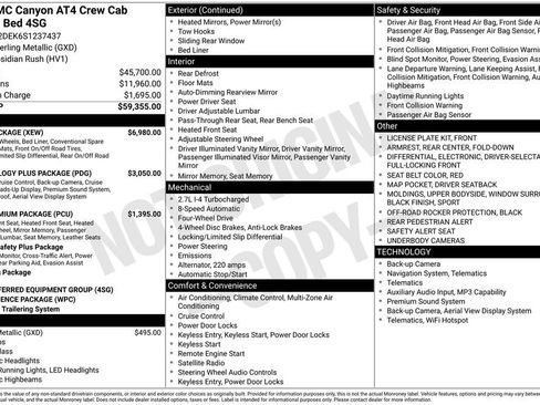 Used 2025 GMC Canyon AT4 w/ AT4X Package AWD/4WD image 2
