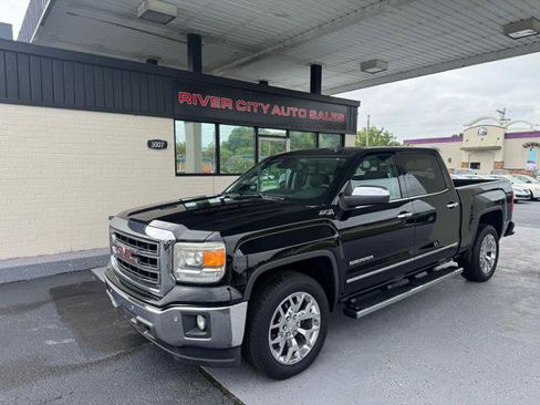 Used 2014 GMC Sierra 1500 SLT w/ SLT Crew Cab Value Package AWD/4WD image 1