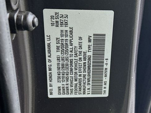 Used 2021 Honda Odyssey Touring image 12