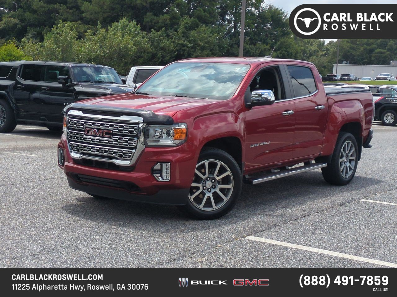 Used 2021 GMC Canyon Denali RWD image 1