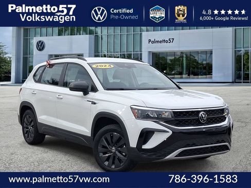 Certified 2024 Volkswagen Taos S FWD image 1