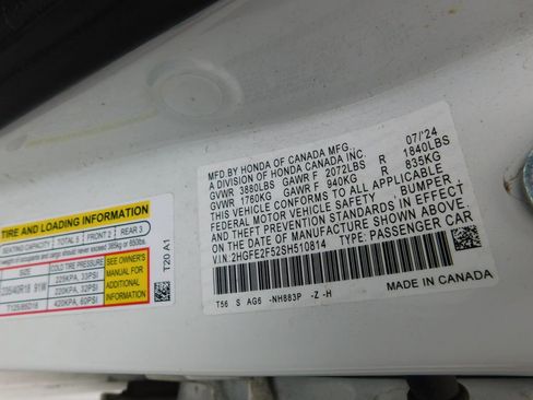 Certified 2025 Honda Civic Sport image 11