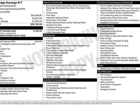 Used 2023 Dodge Durango R/T w/ Blacktop Package image 6