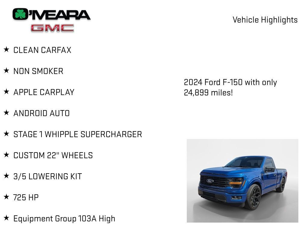 Used 2024 Ford F150 XL w/ Equipment Group 103A High AWD/4WD image 8
