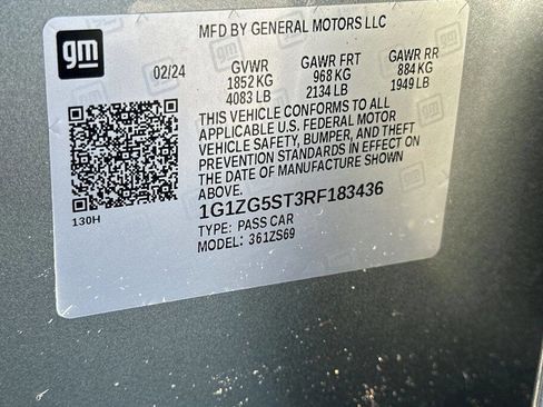 Used 2024 Chevrolet Malibu RS w/ LPO, Floor Liner Package image 28