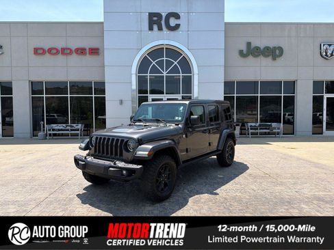 Used 2019 Jeep Wrangler Unlimited Sahara w/ Quick Order Package 24M Moab AWD/4WD image 1