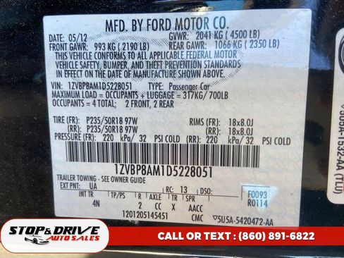 Used 2013 Ford Mustang Premium image 18