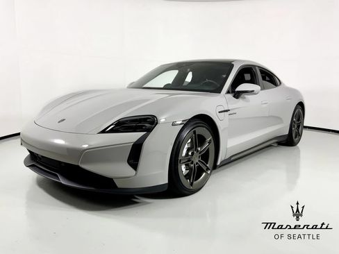 Used 2025 Porsche Taycan Turbo AWD/4WD image 1