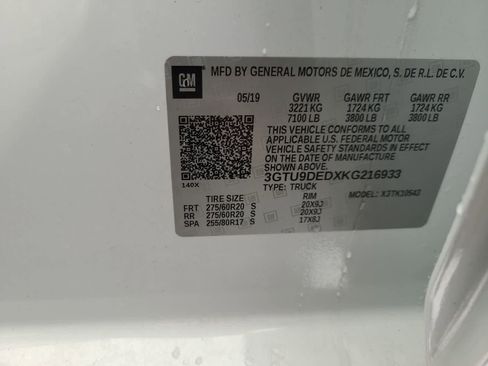 Used 2019 GMC Sierra 1500 SLT w/ SLT Premium Plus Package image 29