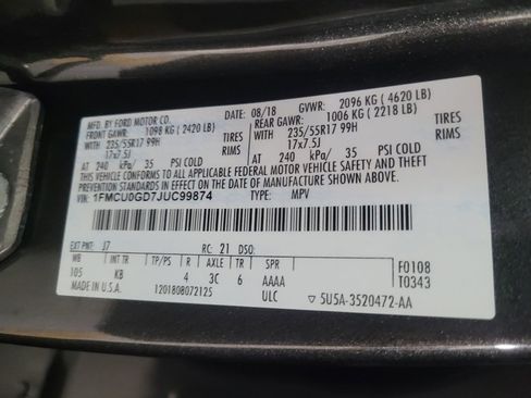 Used 2018 Ford Escape SE image 33