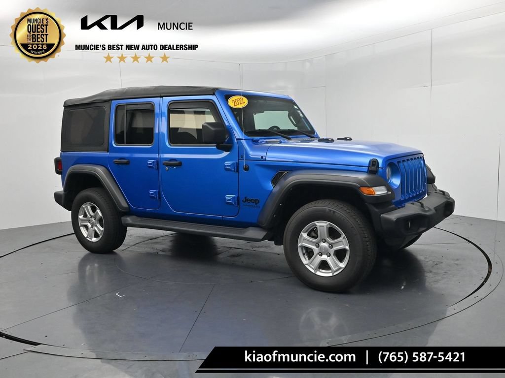 Used 2022 Jeep Wrangler Unlimited Sport AWD/4WD image 1