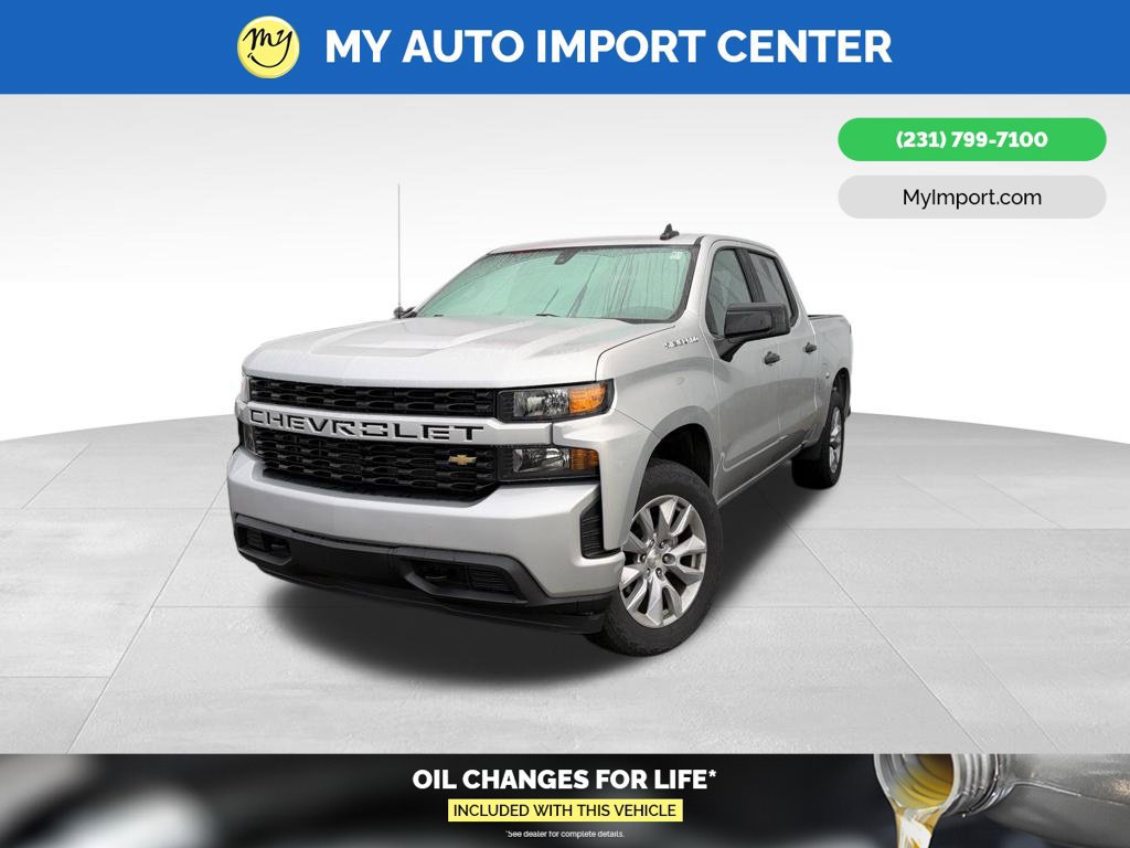 Used 2020 Chevrolet Silverado 1500 Custom w/ Custom Value Package AWD/4WD image 3