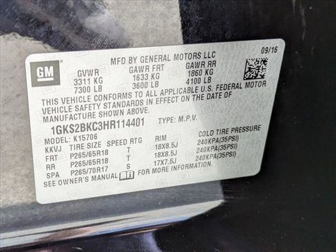 Used 2017 GMC Yukon SLT AWD/4WD image 24