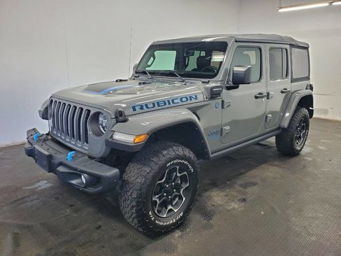 Used 2021 Jeep Wrangler Unlimited Rubicon 4xe w/ Steel Bumper Group image 1