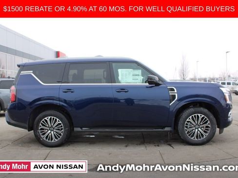New 2025 Nissan Armada SL w/ Captain's Chari Seat Package image 3